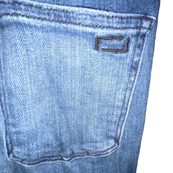 AYR Jeans The Riser Neon Jupiter Women's 25x28 High Rise Skinny Raw Hem USA Made - Picture 3 of 7